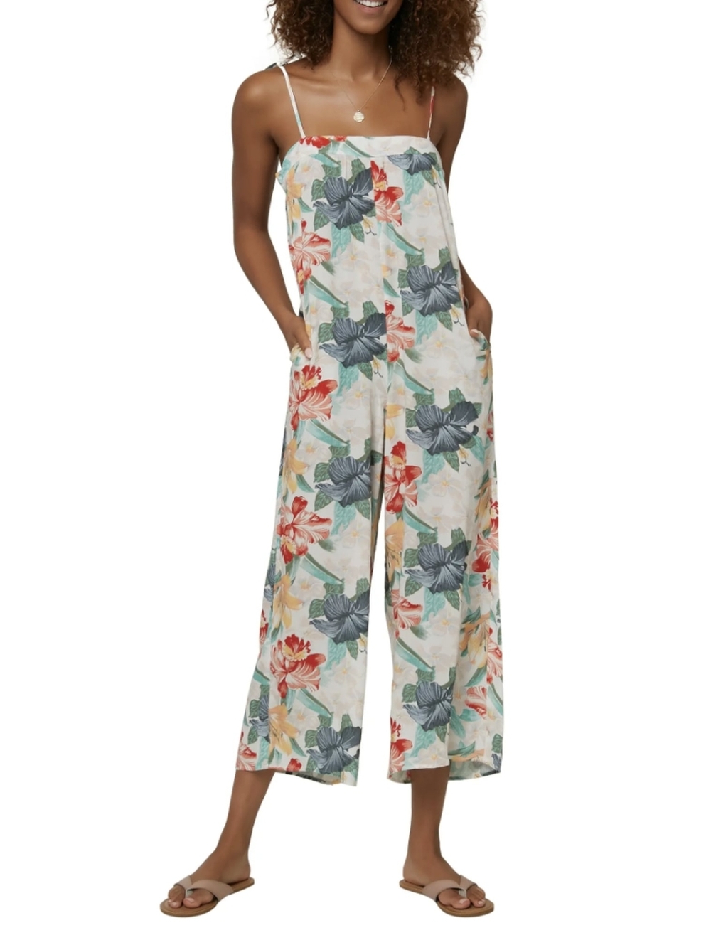 Oneill  Elliot Tropical Jumpsuit Size Small